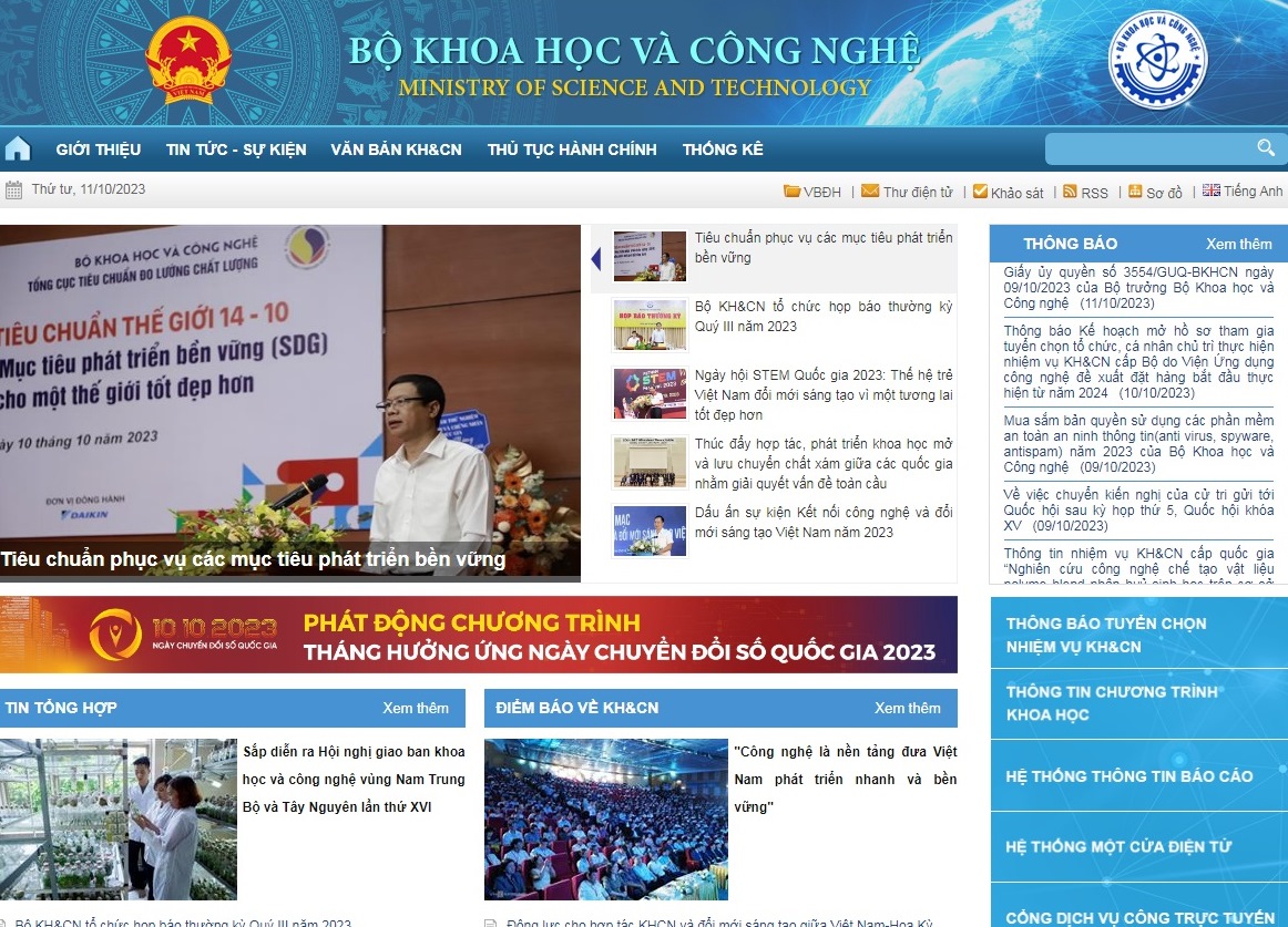 Bộ Khoa học và Công nghệ triển khai Chương trình Chuyển đổi số Quốc gia