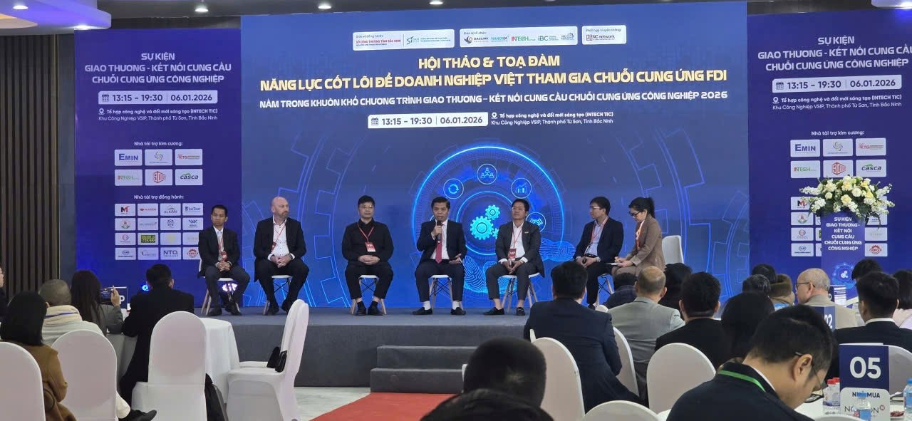 Đổi mới công nghệ để doanh nghiệp Việt Nam tham gia chuỗi cung ứng FDI