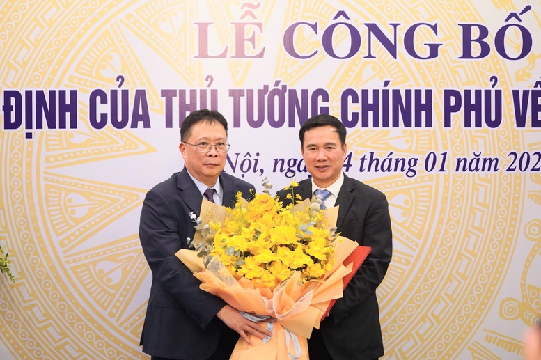 Công bố quyết định bổ nhiệm ông Bùi Thế Duy làm Phó Chủ tịch Viện Hàn lâm Khoa học và Công nghệ Việt Nam