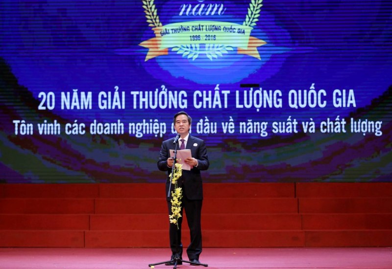 77 doanh nghiệp được Thủ tướng tặng Giải thưởng Chất lượng Quốc gia